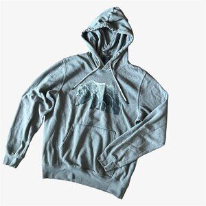 The North Face Bear On The Move Pullover Double Hoodie Size Medium Gorpcore